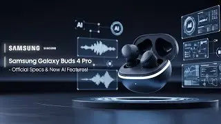 Samsung Galaxy Buds 4 Pro: официальные характеристики и новые функции искусственного интеллекта!