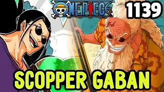 ¡el LEGENDARIO SCOPPER GABAN es PRESENTADO! - ONE PIECE 1139 Review