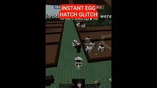 INSTANT EGG HATCH IN GROW A GARDEN #growagarden #roblox