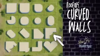How to Roof Curved Walls and Rooms - Sims 4 Roofing Tutorial