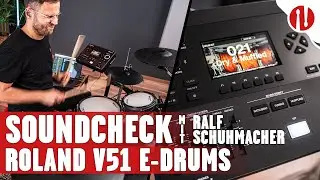 Wenn ein Pro-Drummer das neue ROLAND V51 E-Drum Modul rockt! 🥁🤘