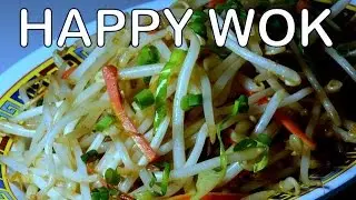 豆芽醬油 Stir Fry: Bean Sprout with Soy Sauce ( with blooper )( Vegetarian too )