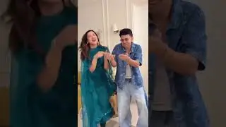 Chai Bana Aur sabko pila recreated by Awez Darbar & Gauahar Khan 😍 #shorts
