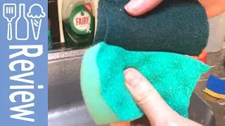 The best UK Kitchen Sponge : Marigold Cleaning Me Softly Non-Scratch Scourer