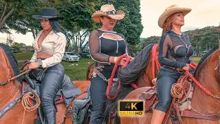 Hermosas AMAZONAS COLOMBIANAS en la CABALGATA de Florida - Valle 😍