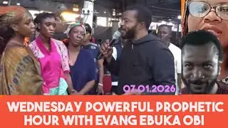 Wednesday powerful prophetic hour with Evang Ebuka Obi#zionprayermovementoutreachlive 