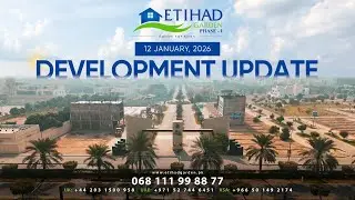 Development Update - Etihad Garden Phase - I | January 12, 2026