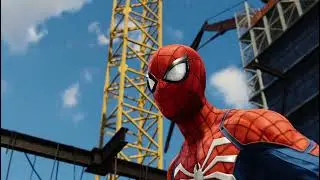Marvel's Spider Man Remastered Nvidia 940 MX Helicopter Chase (Performance not bad)