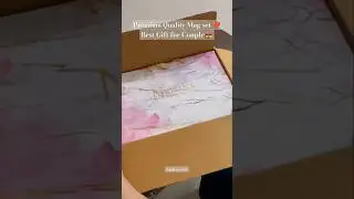 Cute Trendy Mug Set✨#shorts #ytshorts #couple #unboxing #amazon #amazonfinds #gift #anniversarygift