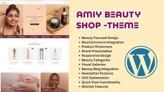 What Makes Amiy Beauty Shop PERFECT for Ecommerce WordPress Sites?