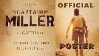 Captain Miller #dhanush #gvprakash #sathyajyothifilms #captainmiller #shortvideo #update #action