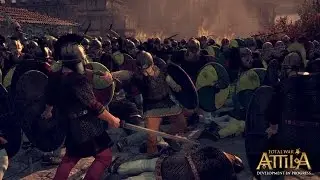 G2 NAFT Blademaster vs Noobez - Ostrogothic Kingdom vs Saxons - Total War Attila