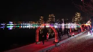 Lights at Lafarge in 4K (UHD Virtual Tour)