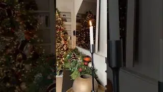 Christmas garland in Jewel Tones