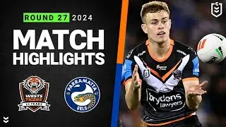 NRL Highlights | NRL 2024 | Wests Tigers v Eels | Match Highlights