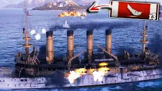 Crushing 3 Warships With The St Louis! - World of Warships Gameplay PC