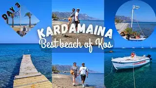 Kos Day 03 Kardamaina Beach | Best blue beach | 4K | #couple #greece #kosisland #odiavlogs
