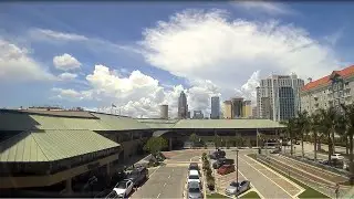 Distant Thunderstorms - August 23rd 2022 Tampa Timelapse