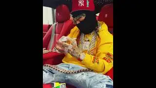 Tekashi 69 show off 2,000,000 dollars in jewelry, 6ix9ine new music 2021 #shorts