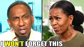Stephen A. Smith EXPLODES from Michelle Obama's Mild Criticism