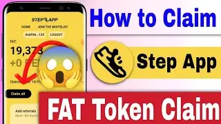 How to Claim FAT Token withdraw Step App FAT Point Claim Exchange Loot Claim Update Hindi