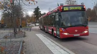 Nobina 2478 mot S&ouml;derby ankommer till Trollb&auml;ckens C