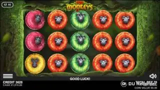 7 MONKEYS ####115 FREE SPINS ###NEW SLOT MOBILE GAMES### BIG WIN