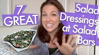 7 Great Salad Dressing Choices at Salad Bars | NUTRIENT NUGGET