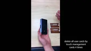 Hidden Cabinet Lock Demo - Metal Enclosure Reinforced RFID hidden cabinet lock