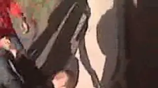 We break a door
