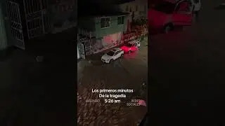 Momento en que se desborda la presa de Poza Rica, Veracruz