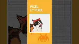 shopee.co.id/kisskitchu Making Cat Pixel Again!! #cat #pixelart