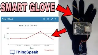 IOT BASED SMART GLOVE FOR PATIENT HEALTH MONITORING #arduino #health #trending #latest #technology