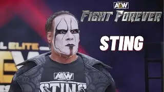AEW: Fight Forever - Sting (Entrance, Signature, Finisher)
