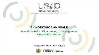 La trasparenza nella supply chain e le normative europee - LOOP Research Center, DIMA