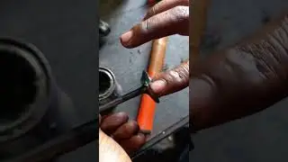 Valve Lapping, Leaking Valve #automobile #valveleaking