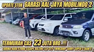 Update stok unit AAL JAYA MOBILINDO mobil murah cash 23 juta #otomotif #automobile #video #videos 