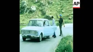 SYND 15 4 80 SCENES OF IRISH UNIFIL TROOPS IN SOUTH LEBANON