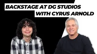 Backstage at David Gray Studios Ft. Cyrus Arnold