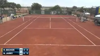 Richard Becker vs Nicolas Jarry - 2nd - Challenger de Mohammedia 2014