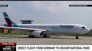 Direct flight between Frankfurt and Mbombela lands in SA