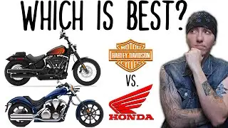 Honda Fury или Harley Davidson Streetbob &mdash; что выбрать для круизинга?