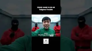 SQUID GAME VLOG #6 PLAYER 008 DOLGONA GOT THE UMBRELLA COOKIE