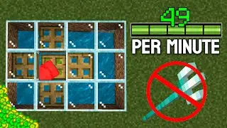 Best XP Farm in Minecraft Bedrock 1.21 (NO Trident)