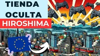 Tienda de VIDEOJUEGOS (oculta) en HIROSHIMA !!! - ¿ Videojuegos EUROPEOS en JAPÓN ? - VLOG 2024