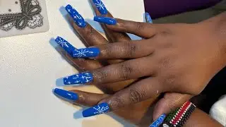 I Went To The Best Rated Nail Salon In My City Lusaka Zambia~Doing nails in Lusaka #nails #gelnails