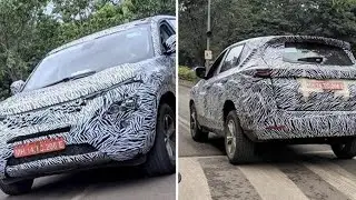 Tata Harrier Spotted On Camera || During Road Testing In India Ahead Of Launch !! ||