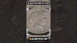 🚢😱 Rare Coin From the Titanic Found at Pawn Shop! #money #treasuresearch