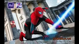 After Effects Spiderman Far From Home Tutorial (Lightning/Sci-Fi Web Tutorial)