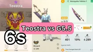 [MHN] Try Again Greatsword G5.5 vs Teostra 6 star Monster hunter now